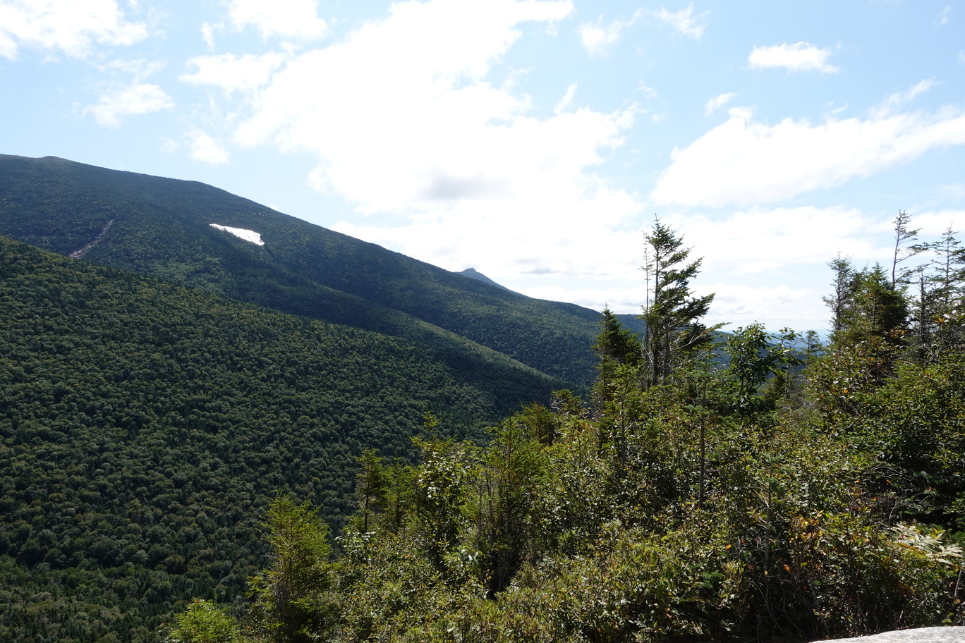 A nice view of the mountain from a pit stop on the Old Bridle Trail.