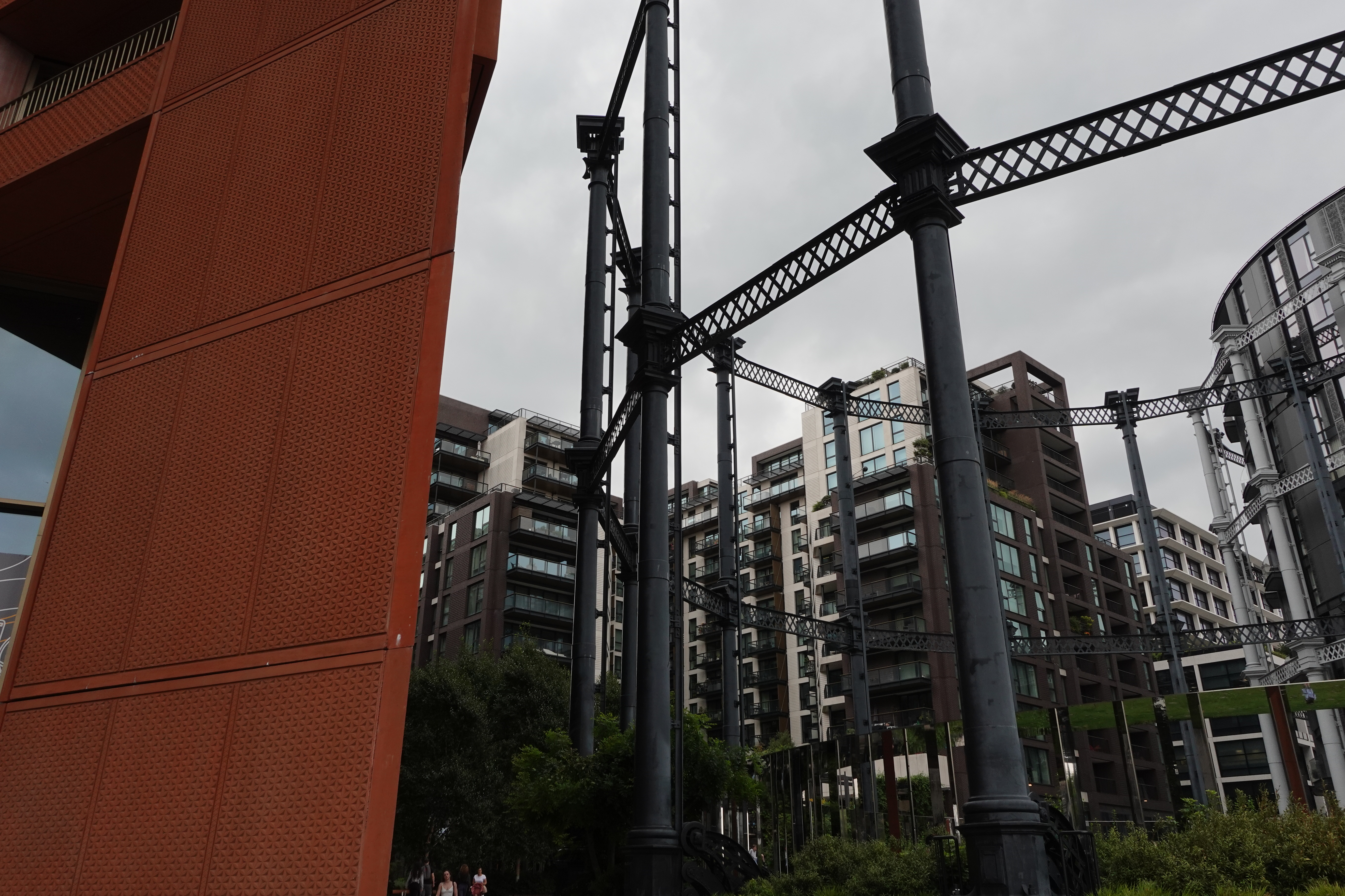An image of a cool metal structure in Camden Town.